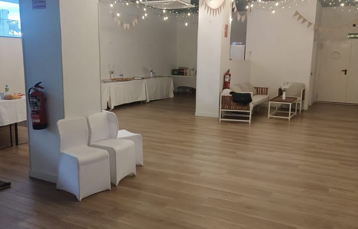 Sala decorada